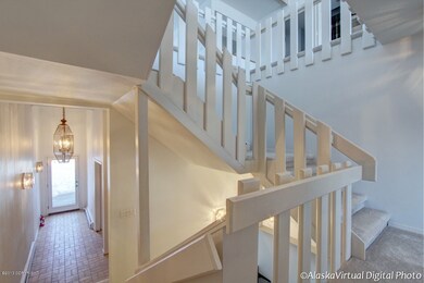 Stairs to upper level
