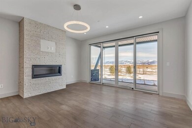 Actual unit- living area and covered patio with Br