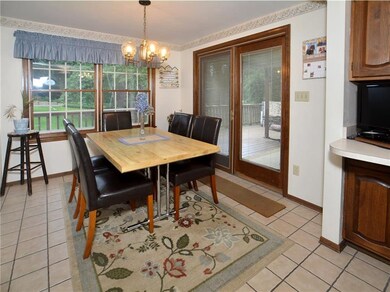 Pella sliding doors with inside blinds that lead t