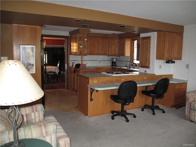 Living room as seen from the front door.