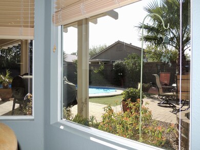 The view from the kitchen nook