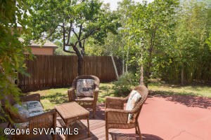Back patio
