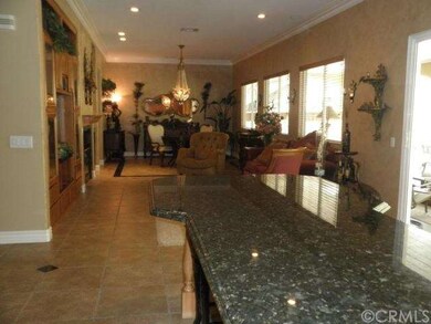 Large Kitchen Island Open to Great Room 