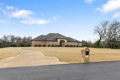 View of front of house with a front lawn