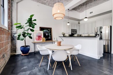 Large dining area.