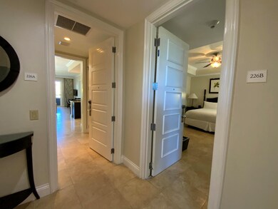 Foyer to your two units