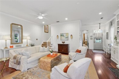 Open Floor plan Living Room view from the Dining R