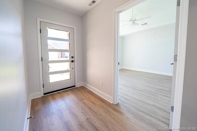 Upgraded front door to compliment interior doors