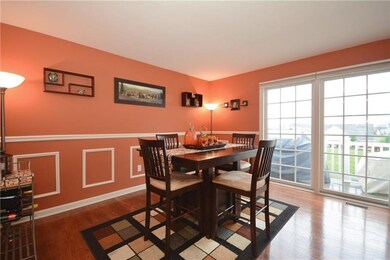 Dining Room with sliding glass door to deck and op
