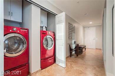entry with full size laundry
