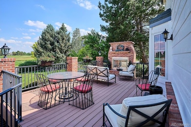 Overlooking Lone Tree Golf Club Golf Course w/ outdoor fireplace
