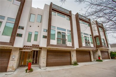 Row of townhomes