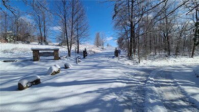 Gate in snow