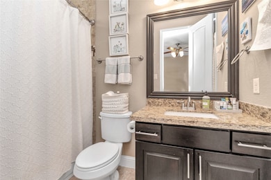 en-suite bath on first floor.
