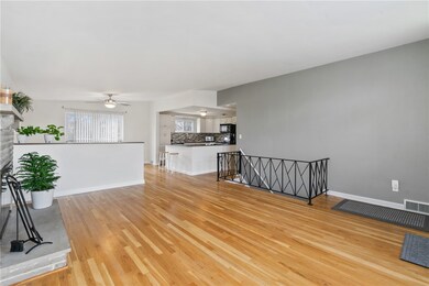 This is a view of the living room looking into the