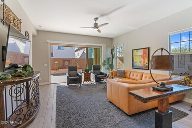 Living Room. 10 foot ceilings throughou