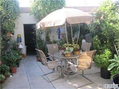 Spacious patio
