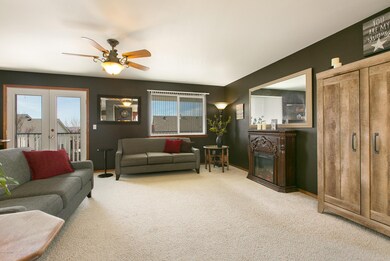 Living Room with Mountain Views