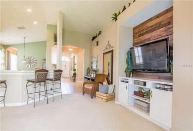 Built-in Entertainment Center with Wood Accent Wal