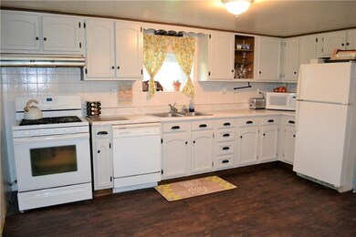 Updated kitchen with new LVT flooring