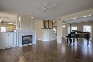 Family Room open to Formal Living Room