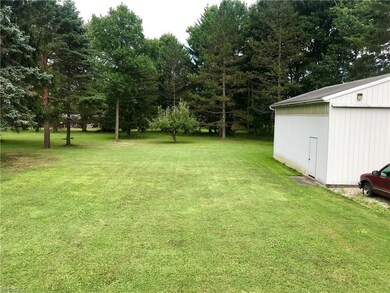 Park like back yard includes your own apple tree!