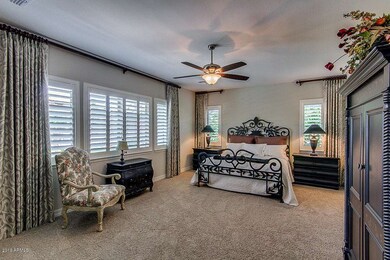 Spacious master bedroom