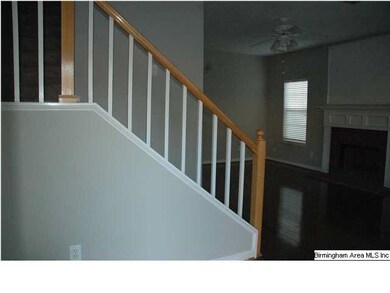 Staircase with landing