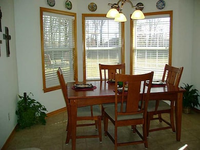 Dining Room. Formal Dining with Bay Windows