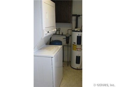 Laundry. Washer and dryer unit stays with the prop