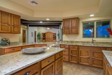 Kitchen into great room
