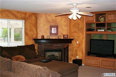 Family room is connected to kitchen and dining roo