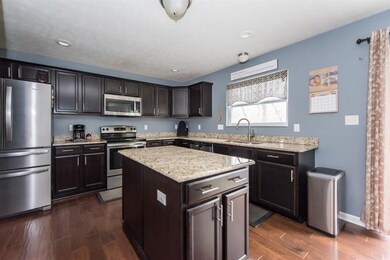 The kitchen is a entertainer's dream with granite 