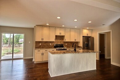 Gorgeous chef's kitchen.  Granite, stainless steel