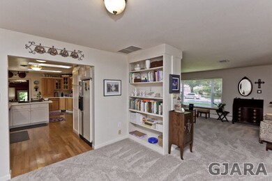 Dining Room flows into Kitchen