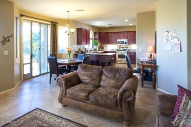 Living, dining & kitchen