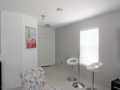 Side of living room