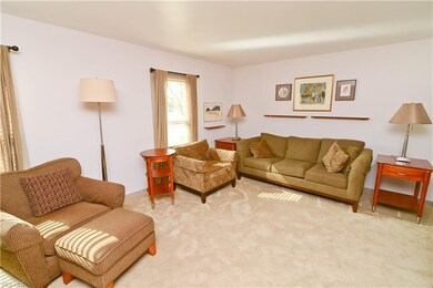 Formal living room receives wonderful morning sun!