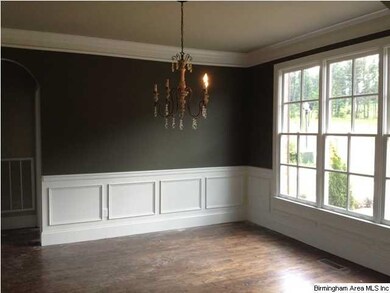 Dining room with Shadowbox trim
