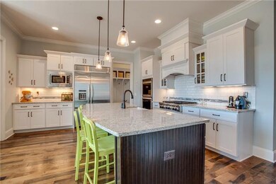 The Beautiful Craftsman Style Kitchen with upgraded Kitchenaid Appliances,  a 48