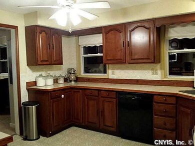 Kitchen. Spacious kitchen has plenty of cabinets..