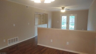 Open dining and living room