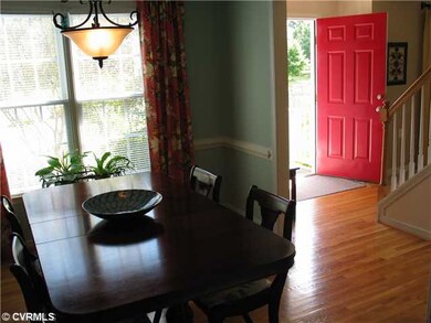 Foyer - Looking back through Dining Room to Foyer.