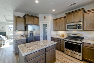 Granite countertops, pantry