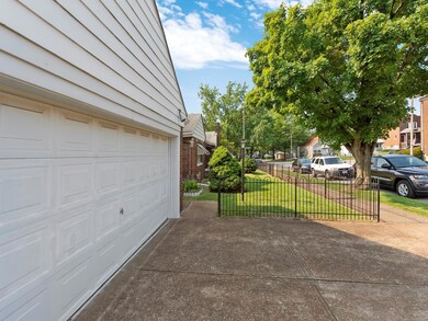 Attached garage
