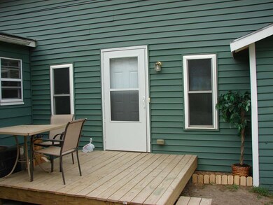 Cozy back porch.  Private, and comfortable.