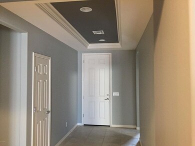 Entry after paint and crown