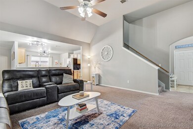 Open concept to the kitchen