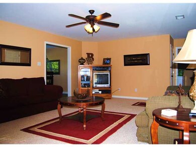 View 2 of Living room from front entry.