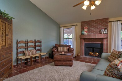 Living Room with Fireplace